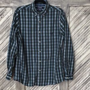 Chaps long sleeve button down shirt